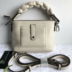 INC International Concepts Mertha Mini Crossbody, Bone Color, NWT